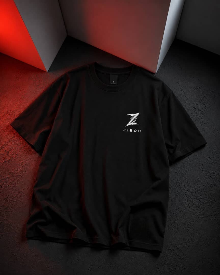 ZIBOU T-Shirt — Black
